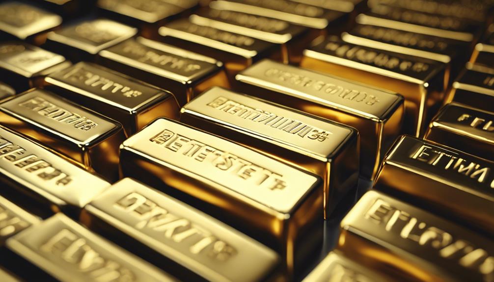 analyzing gold exchange traded funds