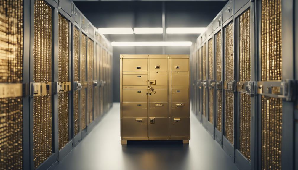 gold bullion storage solutions