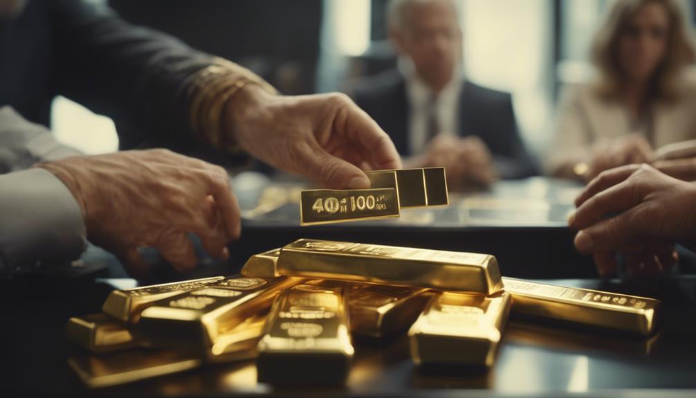 gold investment in retirement