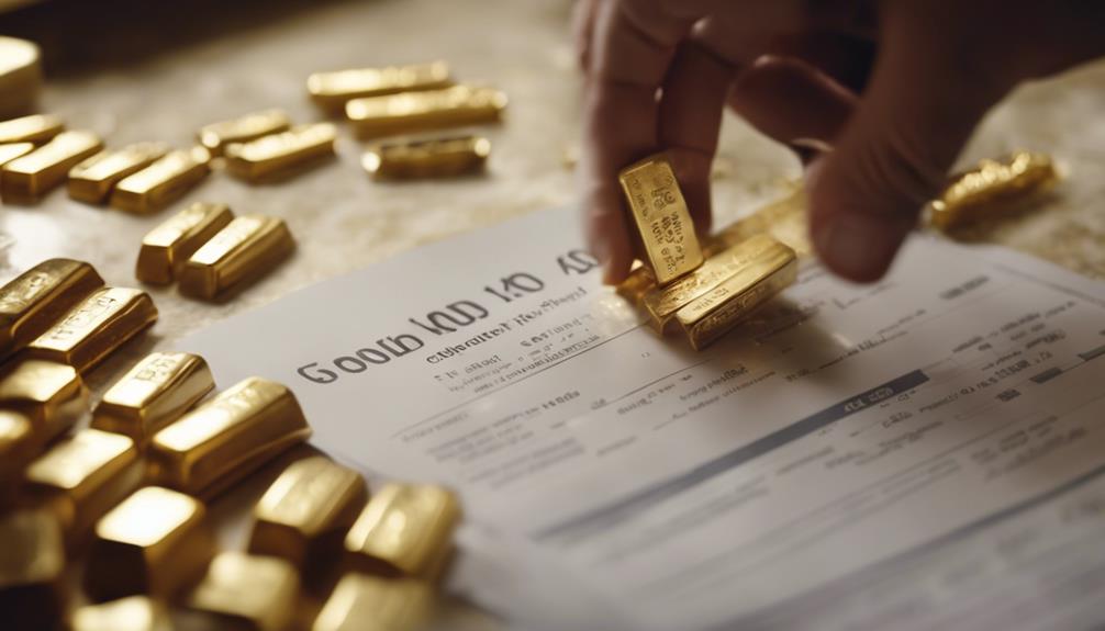gold ira tax implications