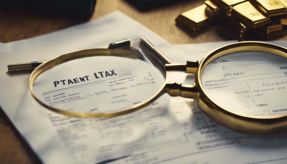patent law tax considerations