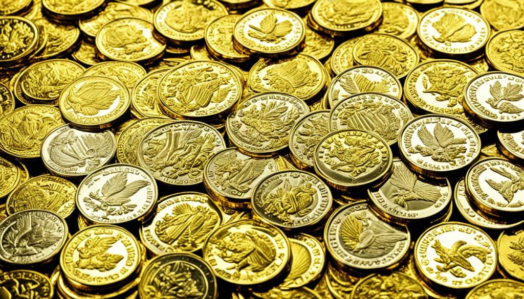 gold quarters image