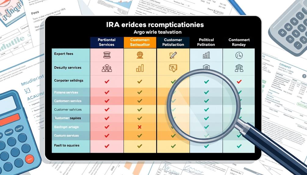 ira fees comparison guide