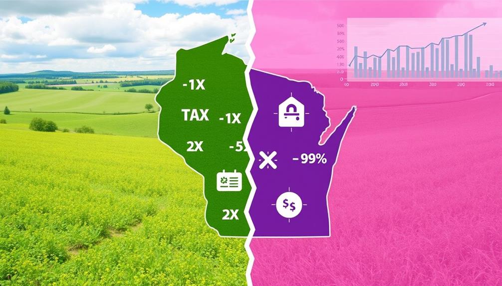 wisconsin state comparison analysis