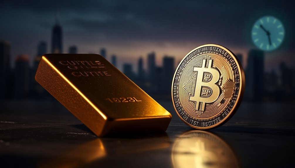 bitcoin vs gold showdown