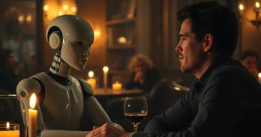 strange realistic ai date