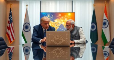 trump and modi collaborate on ai