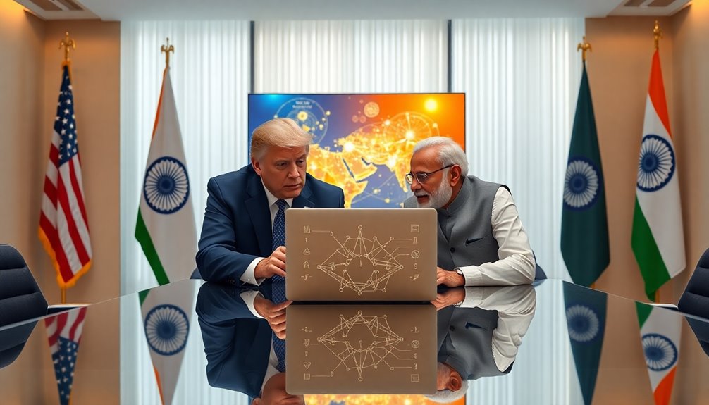 trump and modi collaborate on ai