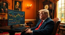 trump observing bitcoin trends