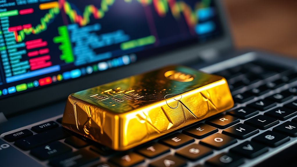 gold outperforms tech stocks