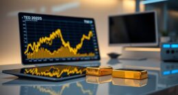 gold tech correlation 2020 2025