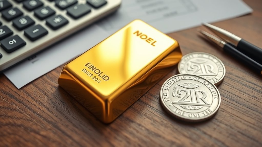 metals backed retirement savings diversification