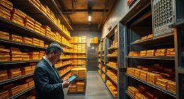 record central bank gold purchases