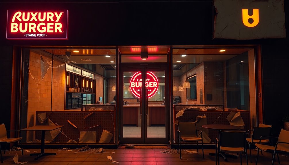 high end burger chain bankruptcy