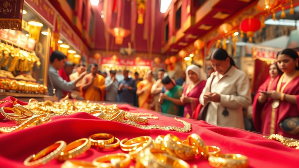asian markets gold demand