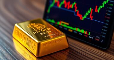 bitcoin gold price correlation