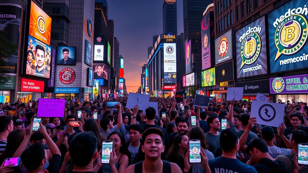 celebrity driven memecoin surges