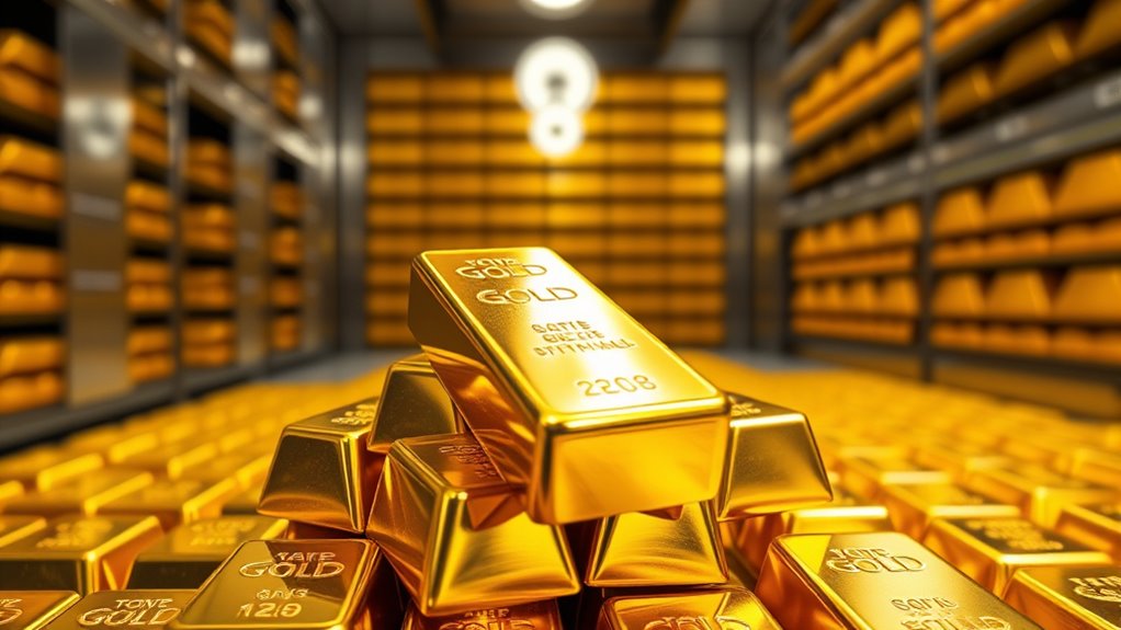central banks increase gold reserves