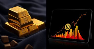 comparing bitcoin and gold