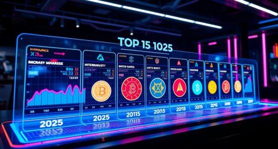 cryptocurrency rankings evolution 2025