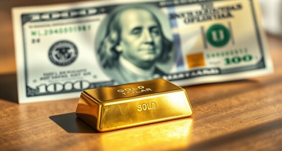 dollar strength affects gold