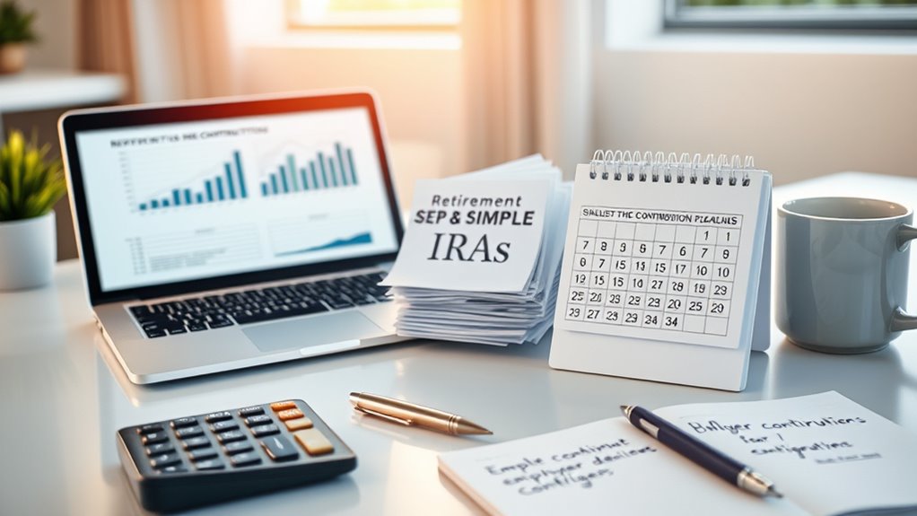 employer contributions and deferrals