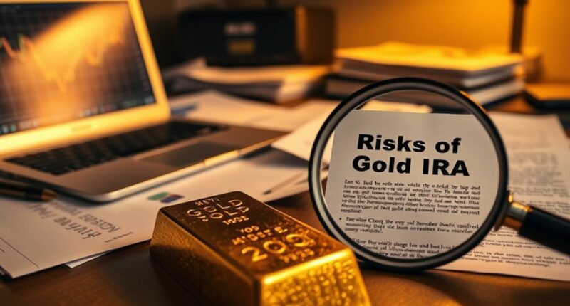 gold ira risks and downsides
