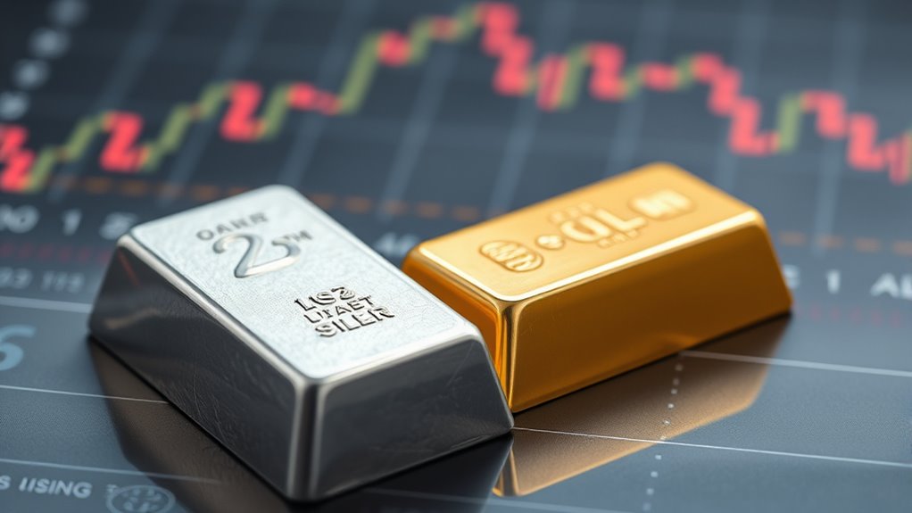 gold stable silver volatile