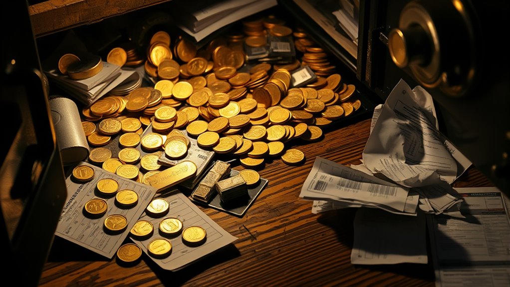 irs penalties for improper gold storage