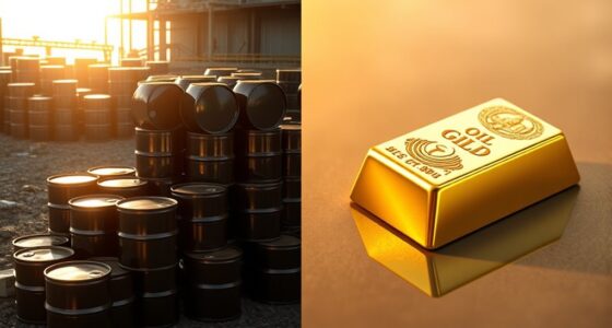 oil gold price relationship