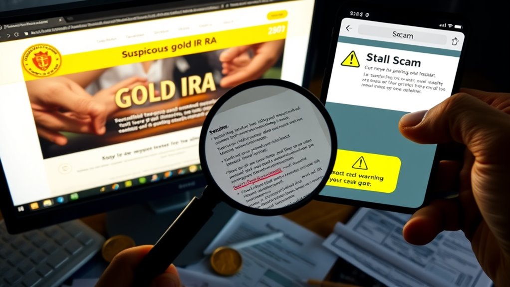 spot fake company scams