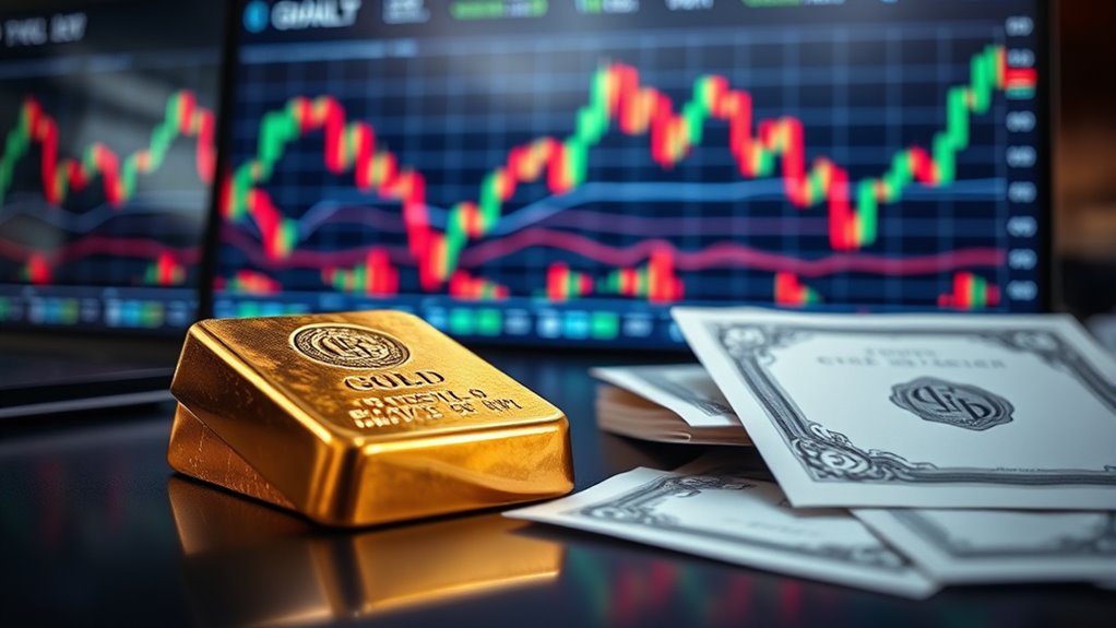 unusual asset class correlation