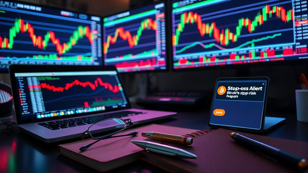 use stop loss and alerts