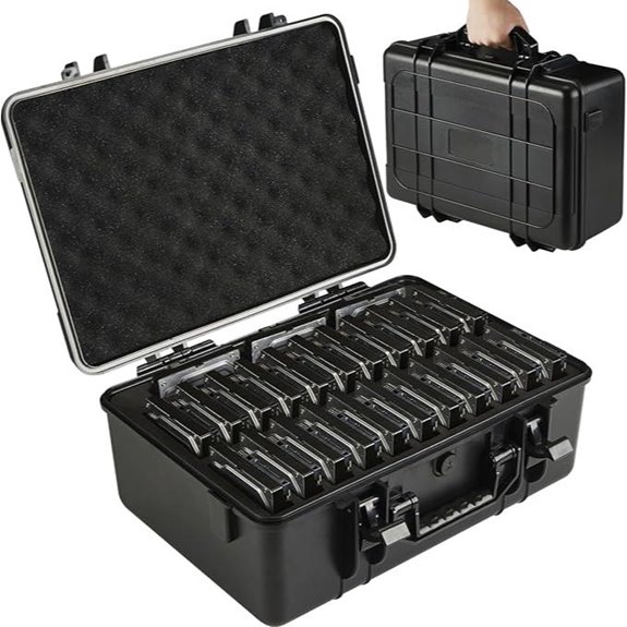 Hard Drive Case for 3.5 HDD Storage and Travel