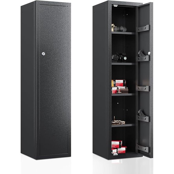 KAER 59-Inch Gun Safe with Drawers and Shelves