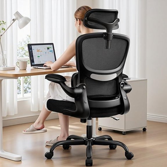 adjustable mesh office chair