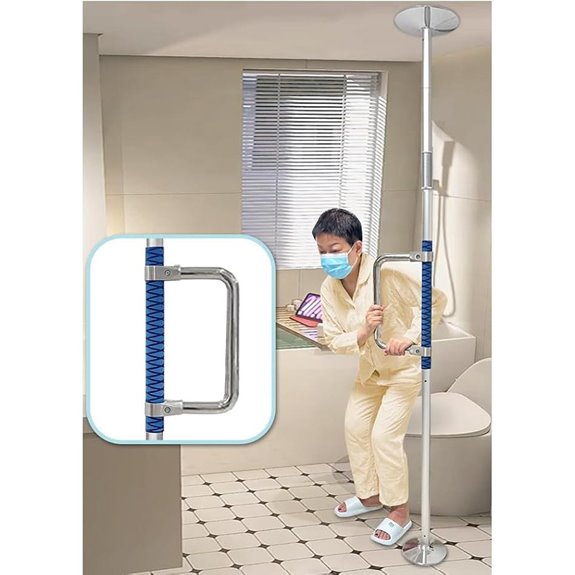 adjustable safety grab bar