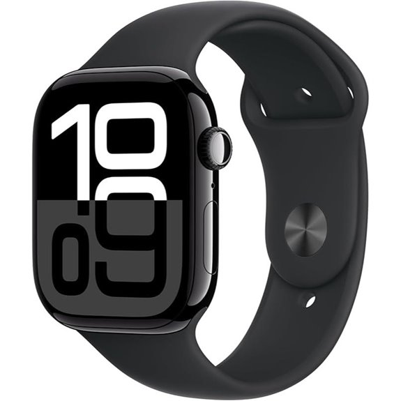 Apple Watch Series 10 GPS 46mm Black Aluminum Smartwatch
