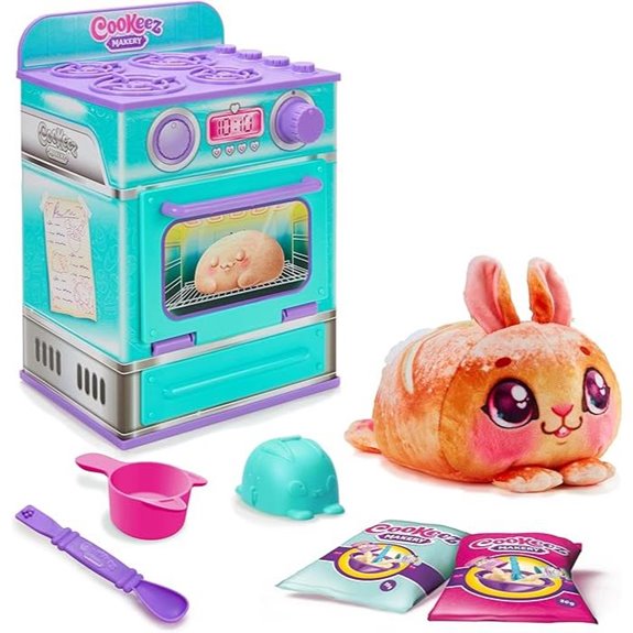 Cookeez Baked Treatz Oven Playset with Scented Plush