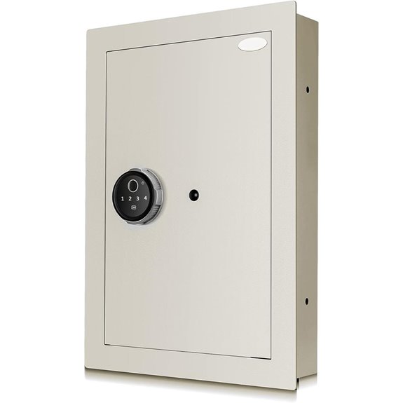 Langger Wall Safe with Biometric Fingerprint Security