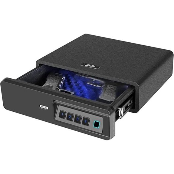 Biometric Handgun Safe for Home and Vehicle