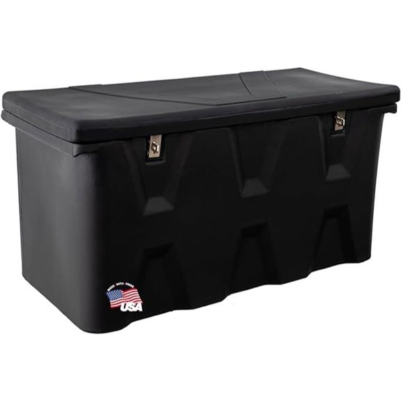 Buyers All-Purpose Storage Chest 6.3 cu. ft Black