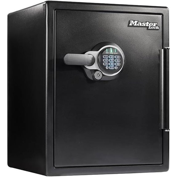 Master Lock Black Steel Fireproof Safe with Digital Keypad
