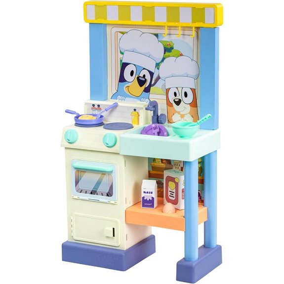 Bluey Play Kitchen Set with Accessories for Kids