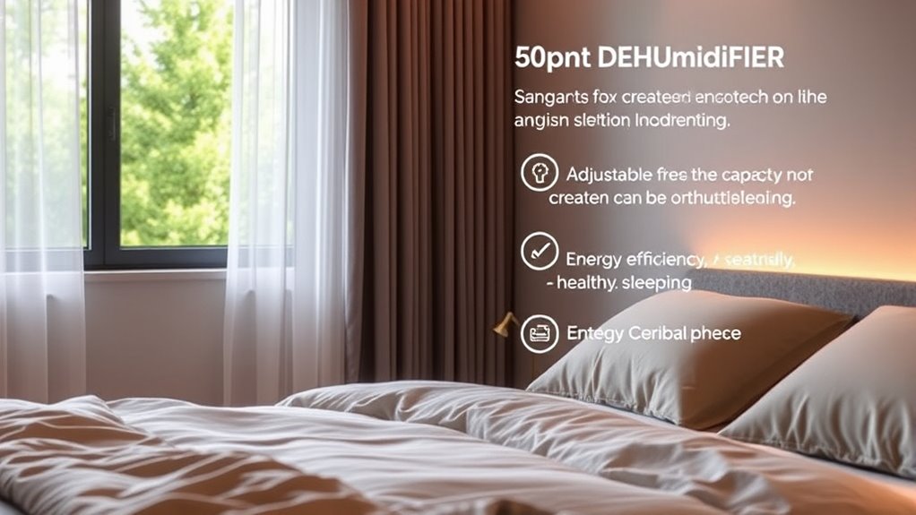 choosing bedroom dehumidifier features