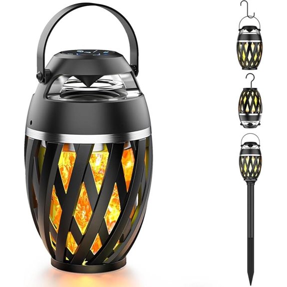 Christmas Bluetooth Speaker with LED Torch