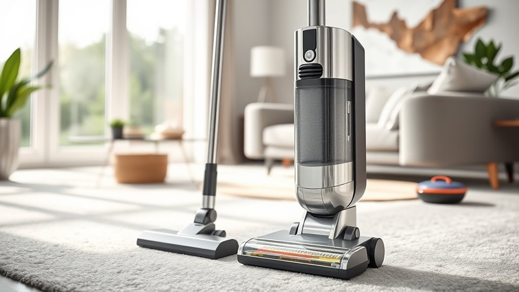 cleaning power and convenience