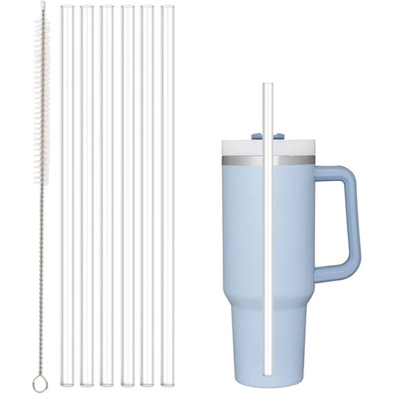 Replacement Clear Straw Pack for Stanley Tumblers