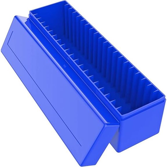 Plastic Coin Slab Storage Box for Collectors