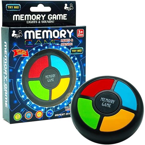 Light-Up Memory Games for Kids 4-8